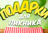 Подарки для пикника